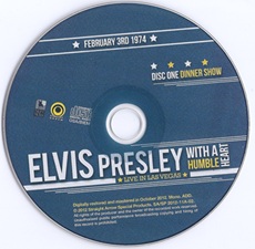 The King Elvis Presley, Import, 2012, With A Humble Heart