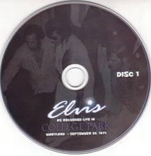 The King Elvis Presley, Import, 2013, As Recorded Live In College Park