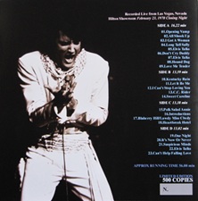 The King Elvis Presley, Import, 2013, Closing Strong
