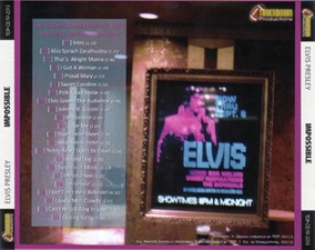 The King Elvis Presley, Import, 2013, Impossible