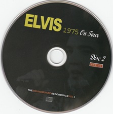 The King Elvis Presley, Import, 2014, Elvis 1975 On Tour