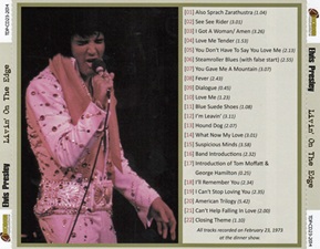 The King Elvis Presley, Import, 2014, Livin' On The Edge