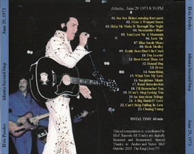 The King Elvis Presley, Import, 2015, Atlanta Second Stop