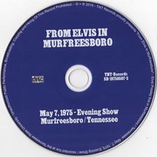 The King Elvis Presley, Import, 2015, From Elvis In Murfreesboro