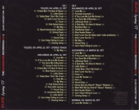The King Elvis Presley, Import, 2015, Spring '77 - The Soundboard Recordings Volume 2