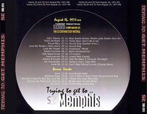 The King Elvis Presley, Import, 2015, Trying To Get To Memphis