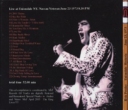 The King Elvis Presley, Import, 2015, Uniondale Hysteria, Second Day