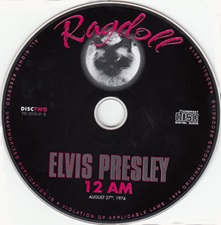 The King Elvis Presley, Import, 2016, 12 A.M.