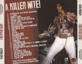 The King Elvis Presley, Import, 2016, A Killer Nite!