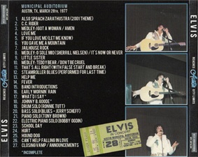 The King Elvis Presley, Import, 2016, Elvis Reaches Austin City Limits