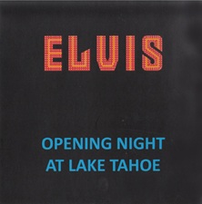The King Elvis Presley, Import, 2016, Opening Night At Lake Tahoe