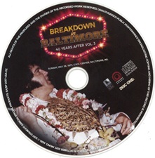 The King Elvis Presley, Import, 2017, Breakdown In Baltimore - 40 Years After Vol. 3