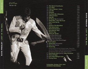 The King Elvis Presley, Import, 2017, Lost In The Mail