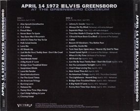 The King Elvis Presley, Import, 2018, April 14 1972 Greensboro