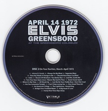 The King Elvis Presley, Import, 2018, April 14 1972 Greensboro