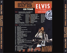 The King Elvis Presley, Import, 2018, For The Good Times - Elvis On Tour