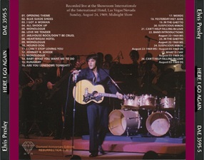 The King Elvis Presley, Import, 2018, Here I Go Again