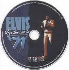 The King Elvis Presley, Import, 2018, He's The One In '71
