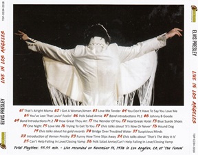 The King Elvis Presley, Import, 2018, Live In Los Angeles