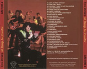 The King Elvis Presley, Import, 2019, All Things Are Possible