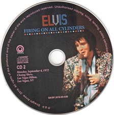 The King Elvis Presley, Import, 2019, Firing On All Cylinders