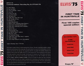 The King Elvis Presley, Import, 2019, First Time In Huntsville