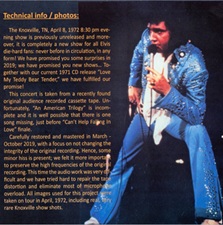 The King Elvis Presley, Import, 2019, Knoxville Knockout