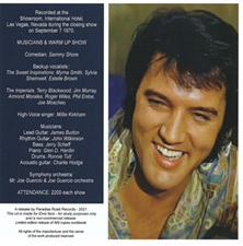 The King Elvis Presley, Import, 2021, Closing Night