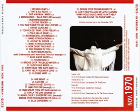 The King Elvis Presley, Import, 2021, Elvis In Person Nov. 1970