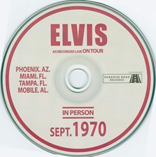 The King Elvis Presley, Import, 2021, Elvis In Person - Sept. 1970