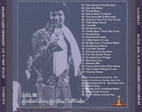 The King Elvis Presley, Import, 2021, Elvis On Tour - April 14, 1972