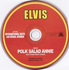 The King Elvis Presley, Import, 2021, Elvis Sings Polk Salad Annie And Other Great Songs