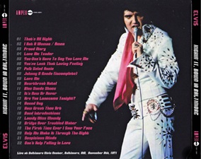 The King Elvis Presley, Import, 2021, Kickin' It Down In Baltimore