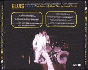 The King Elvis Presley, Import, 2021, You Know, My Bass Man Is Bound To Die