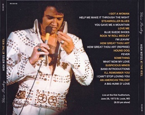 The King Elvis Presley, Import, 2022, High Notes At The Kiel