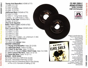 The King Elvis Presley, Back Cover / CD / The Jailhouse Rock Sessions / 2009-2 / 2000