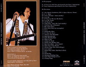The King Elvis Presley, Back Cover / CD / Rockin' The Northwest / 2047-2 / 2005