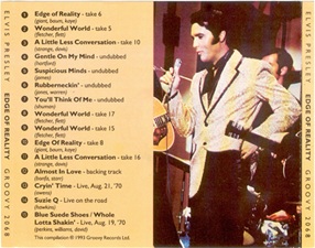 The King Elvis Presley, Other, 1993, Edge Of Reality