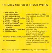 The King Elvis Presley, Other, 1993, The Colonel's Collection