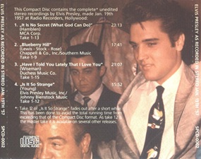 The King Elvis Presley, Other, 1994, As Recorded In Stereo '57