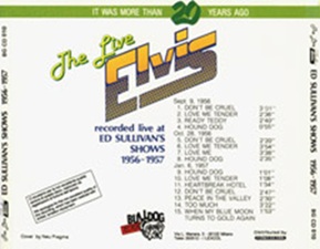 The King Elvis Presley, Other, 1994, The Live Elvis