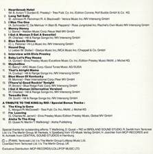 The King Elvis Presley, Other, 1995, Elvis Presley Forever