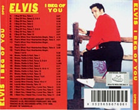 The King Elvis Presley, Other, 1995, I Beg Of You (first pressing)