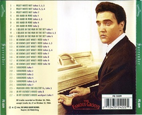 The King Elvis Presley, Other, 1995, Surrender By Elvis - Studio B Sessions Vol.1