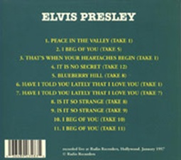 The King Elvis Presley, Other, 1995, The Best Of The Lost Binaural Takes