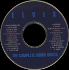 The King Elvis Presley, Other, 1995, The Complete Bonus Songs 1960 - 1967