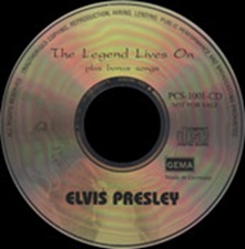The King Elvis Presley, Other, 1995, The Legend Lives On Plus Bonus Songs