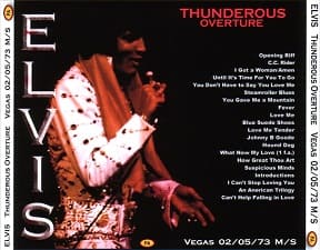The King Elvis Presley, CDR PA, February 5, 1973, Las Vegas, Nevada