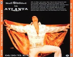 The King Elvis Presley, CDR PA, June 30, 1973, Atlanta, Georgia