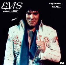 The King Elvis Presley, CDR PA, February 4, 1974, Las Vegas, Nevada, From Boy To Man